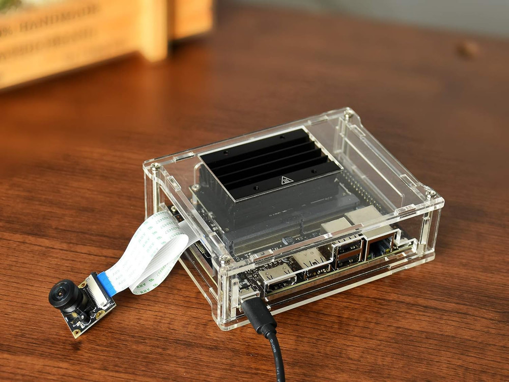 Acrylic Clear Case Enclosure Specialized for Jetson Nano 2GB Developer Kit（Case