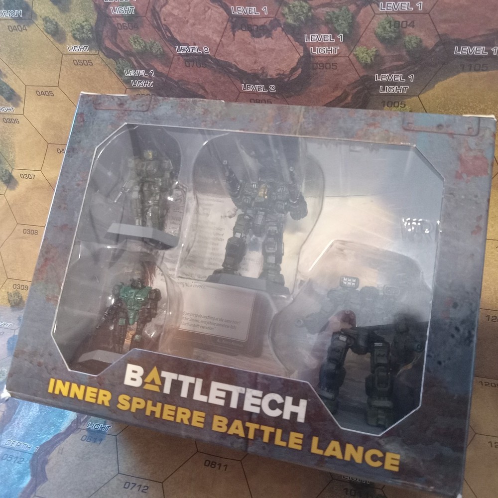 Battletech, Custom Painted, Inner Sphere Battle Lance (Partial..no Phoenix Hawk)