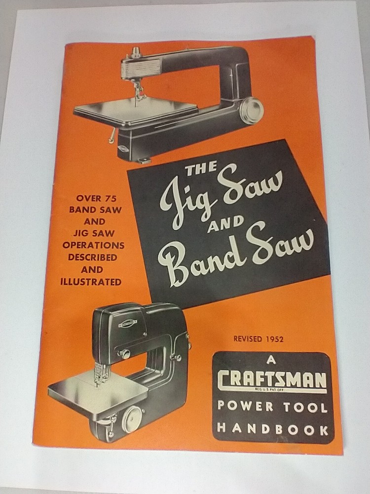 Vintage 1950's Craftsman "Power Tool Handbook"