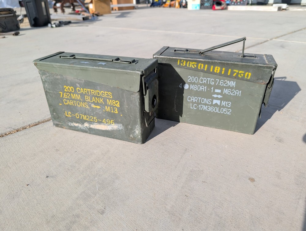 100 x  30 cal M19A1 Ammo Cans