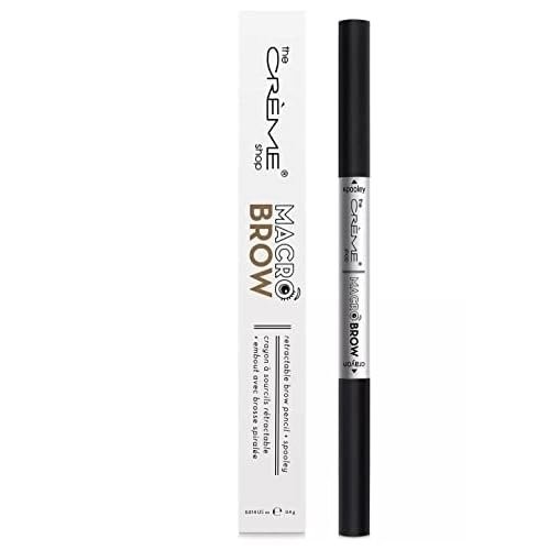 "Macro Brow" Angled Brow Pencil + Spooley Ebony (Macro Brow)