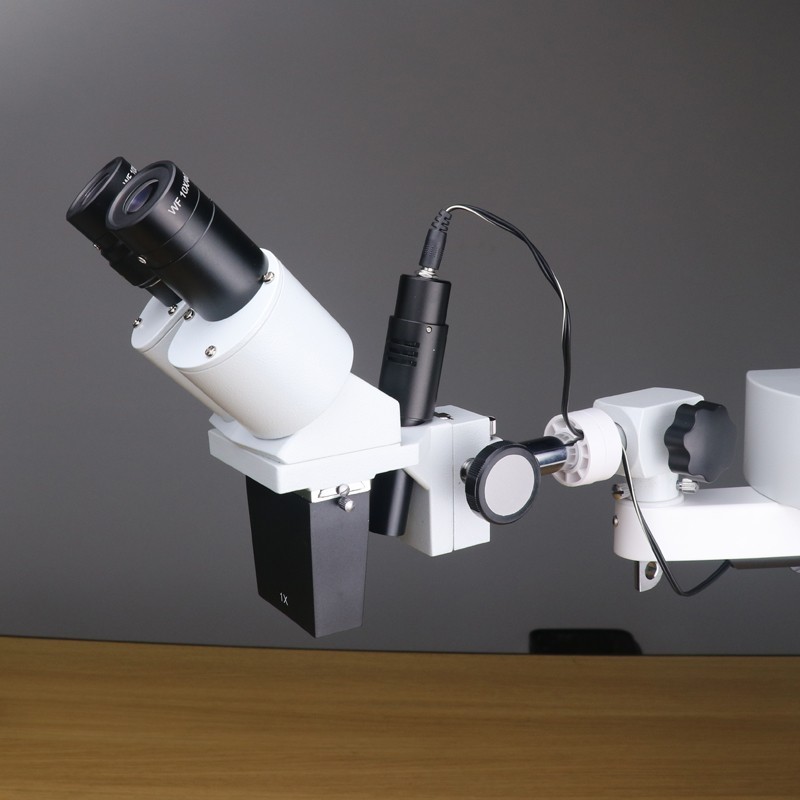 Dental Trolley Type Mobile Operation Microscope Root Canal Treatment Long Arm