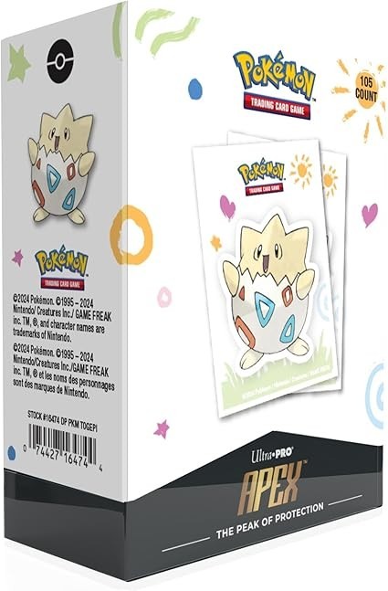 105ct Apex Deck Protector Sleeves for Pokemon