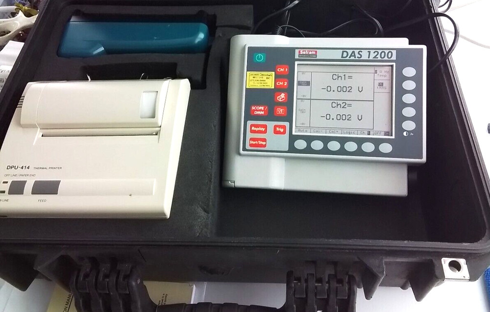 SEFRAM DAS1200 data logger scope and multimeter