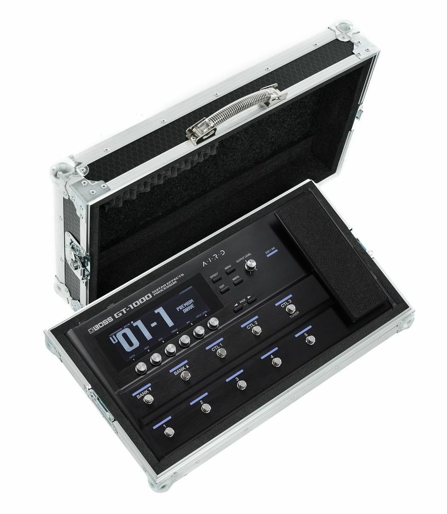 Boss GT-1000 Pedal Board Flight Case with Carry Handle