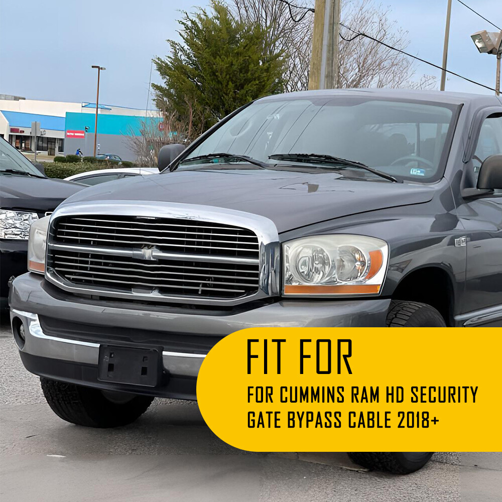 Gate Security Bypass For Cable RAM Cummins HD Security Gate Cable Bypass 2018+