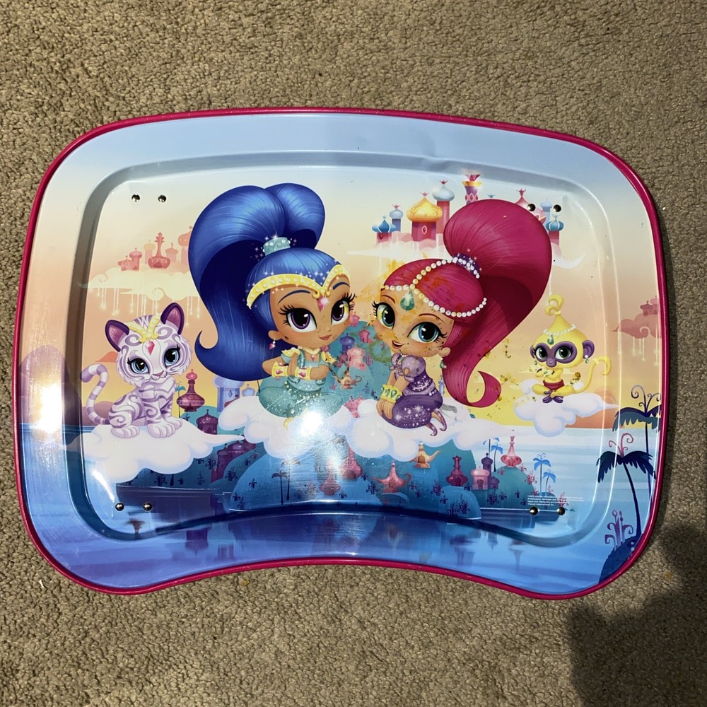 Shimmer & Shine Children's Multi-purpose Snack  Activity Tray Nickelodeon