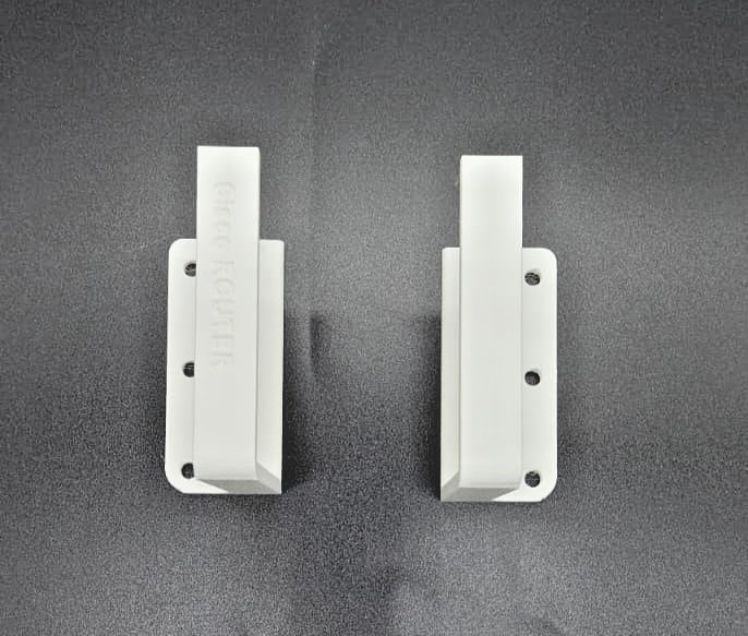 Cisco Router 1800 Series Wall Mount Bracket | Custom Space-Saving Vertical Stand