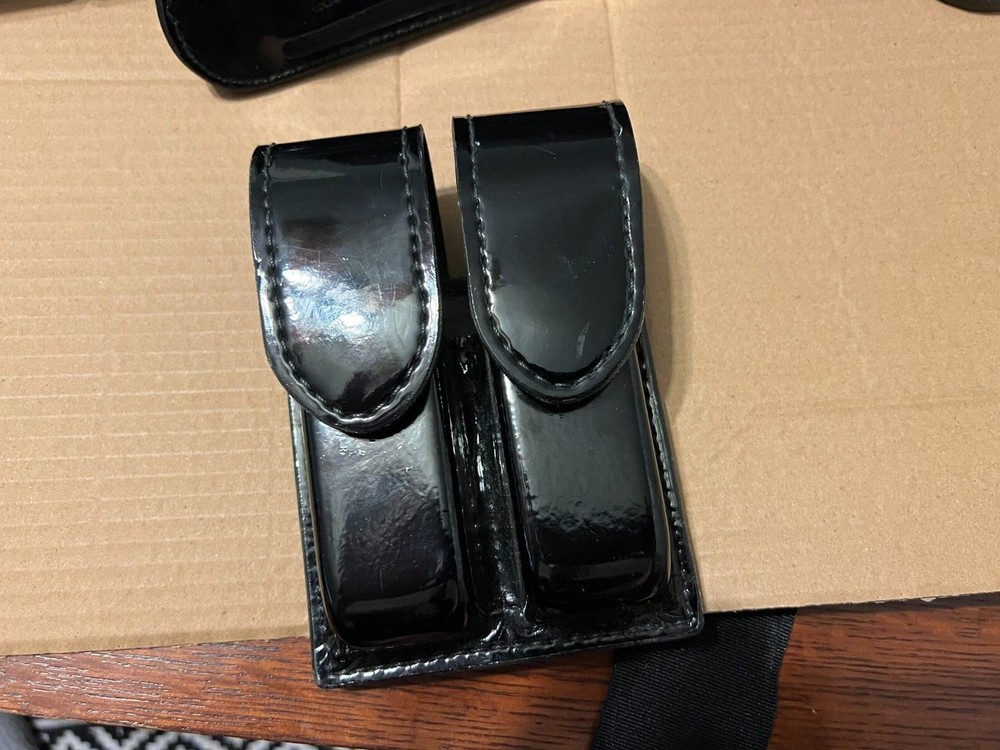 Gould glock double magazine holster