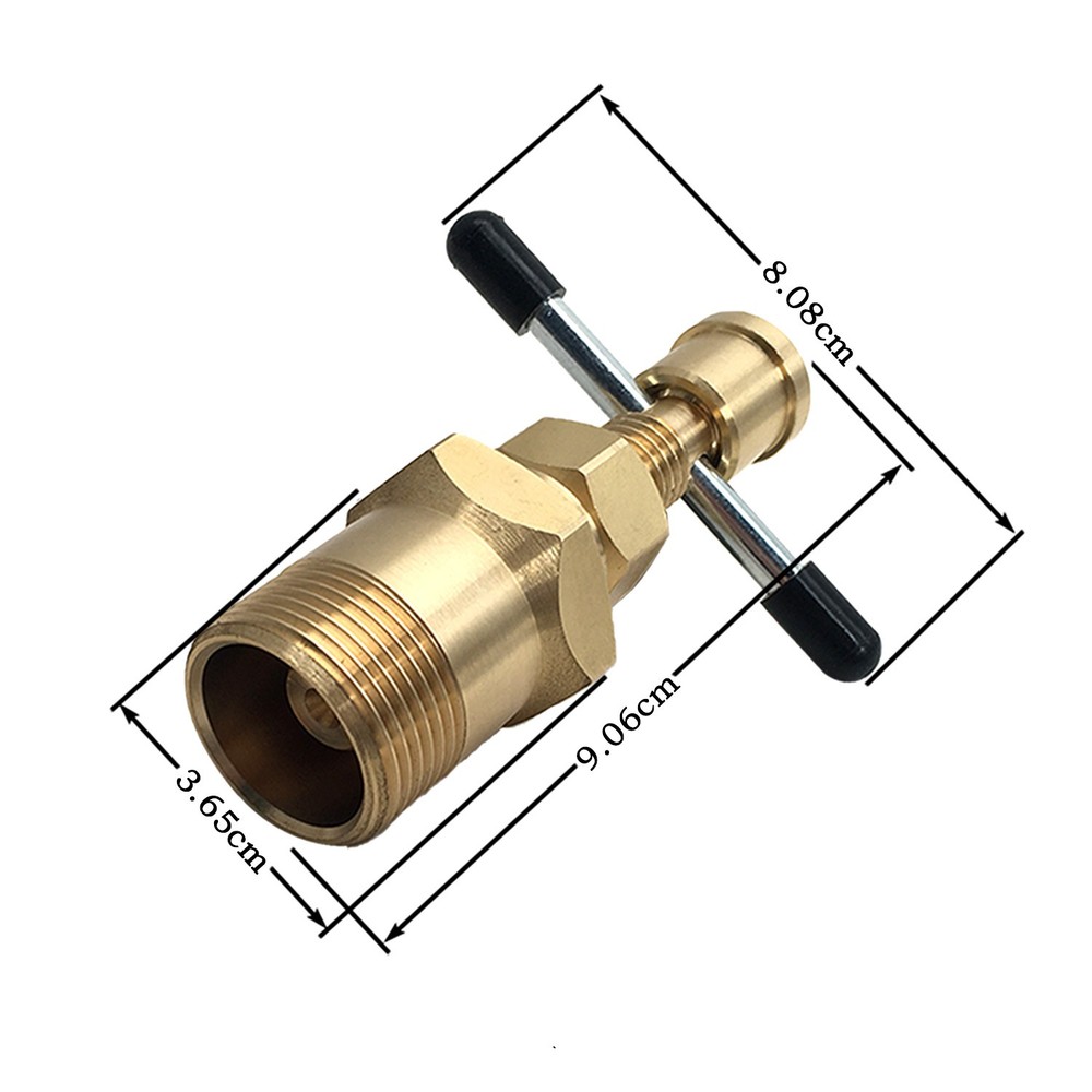 15mm&22mm Olive Remove Puller Solid Brass Copper Pipe Compression Remover Tool