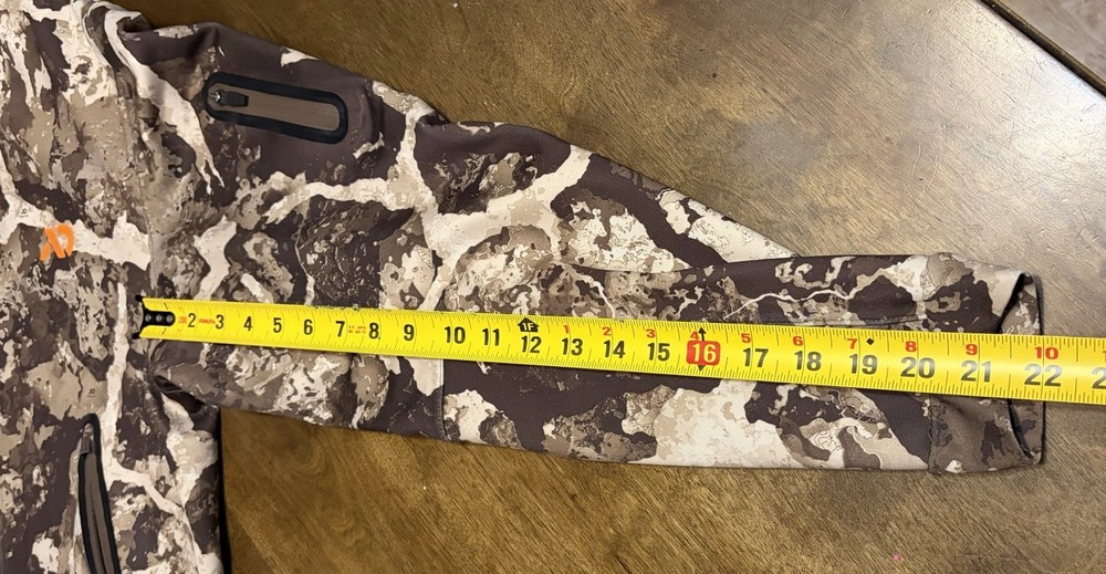 First Lite North Branch Jacket Cipher Camo Mens Medium Outer Layer Hunting