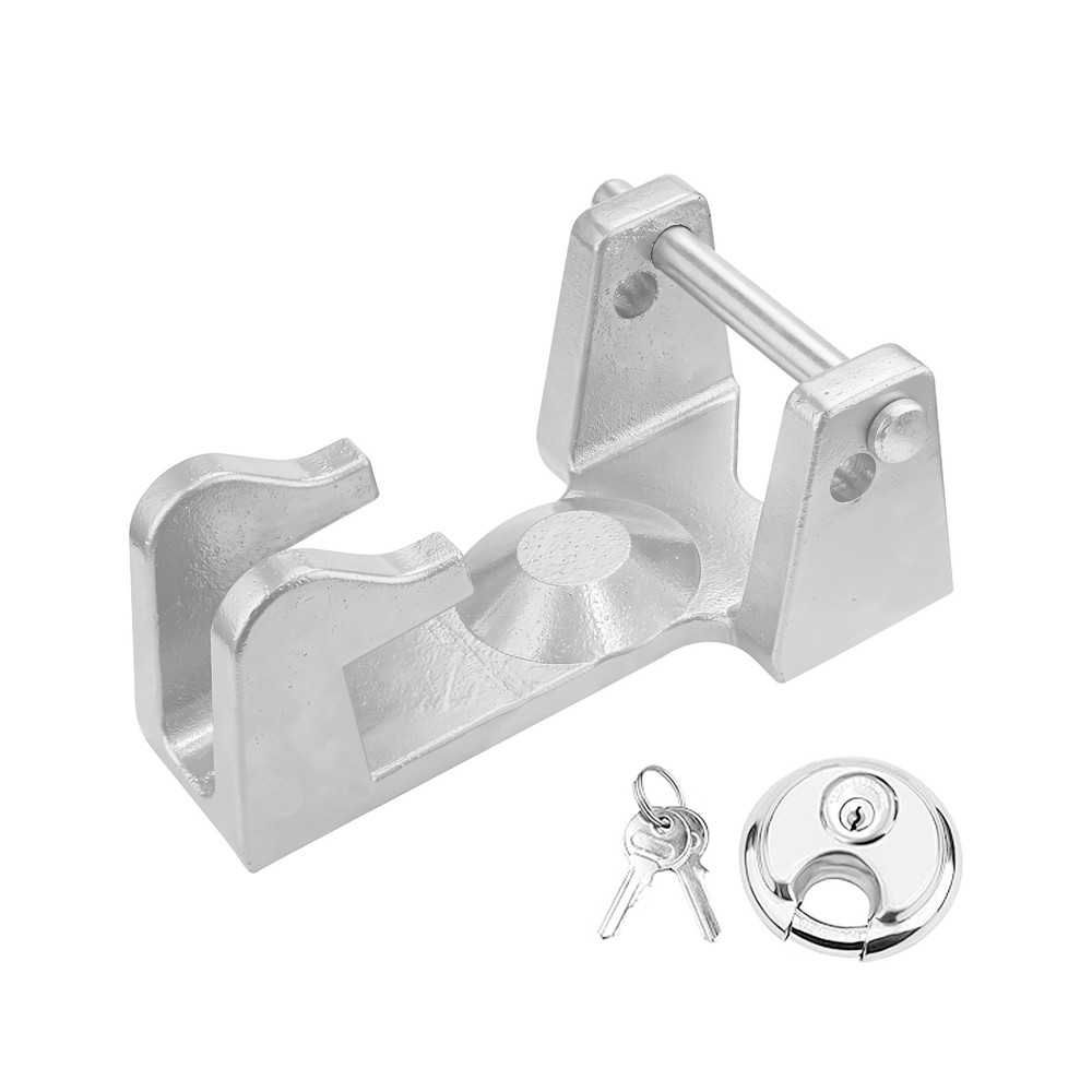 Gooseneck Trailer (Silver Gooseneck Lock+Keyed Lock)