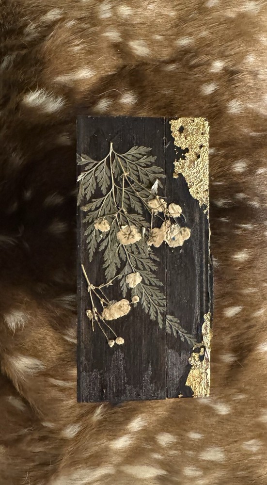 Unique Box With Dried Real Flowers