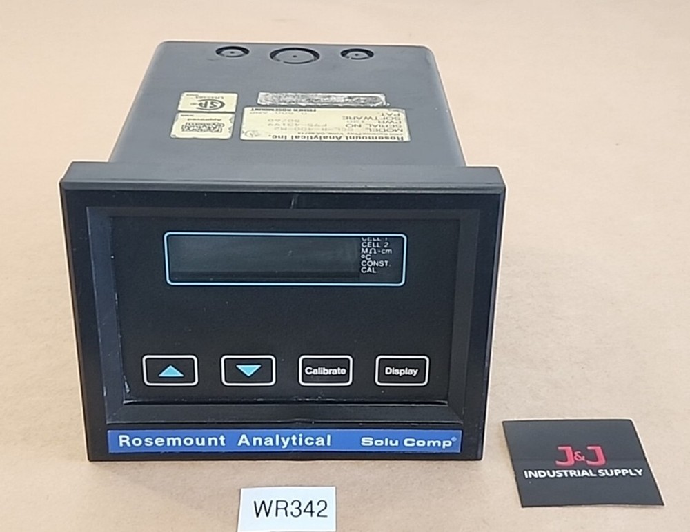 *PREOWNED* Rosemount Analytical SCL-R-400-M2 Solu Comp Analyzer 120V + Warranty!