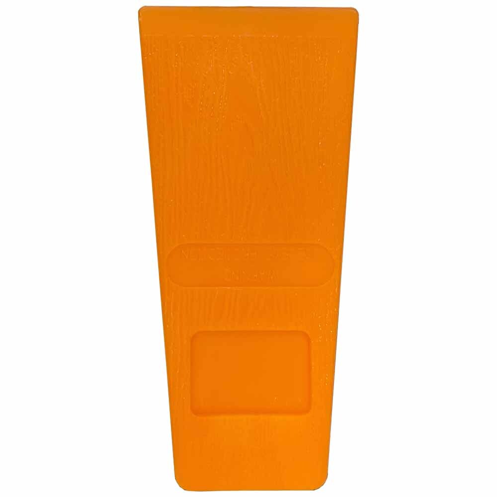 3 Pack 5.5" Tree Felling Wedge Logging Bucking Falling ABS Plastic (Orange)