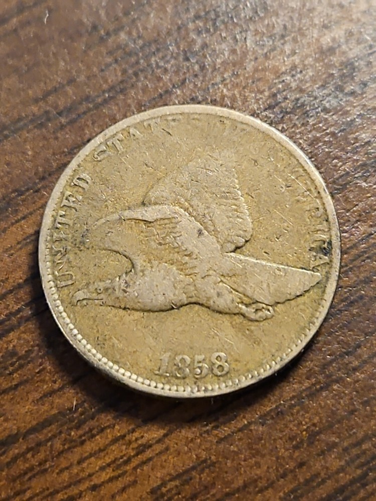 1858 Flying Eagle Cent