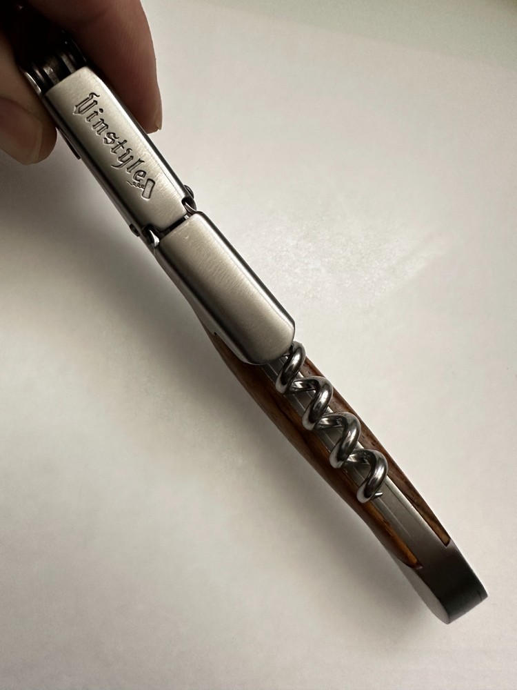 Vinstyle STAG'S LEAP Hefty Script Waiters Corkscrew Wine Key Opener