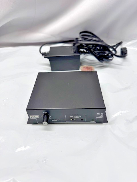 Rane  MS 1b Microphone Amplifier with AC Adapter*Pre Owned