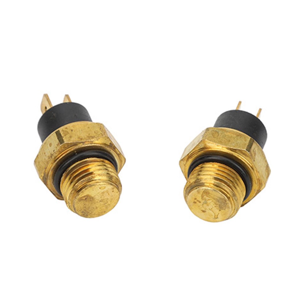 2 Pieces 65°C Cooling Fan Thermo Switch Engine Parts Directly Replace