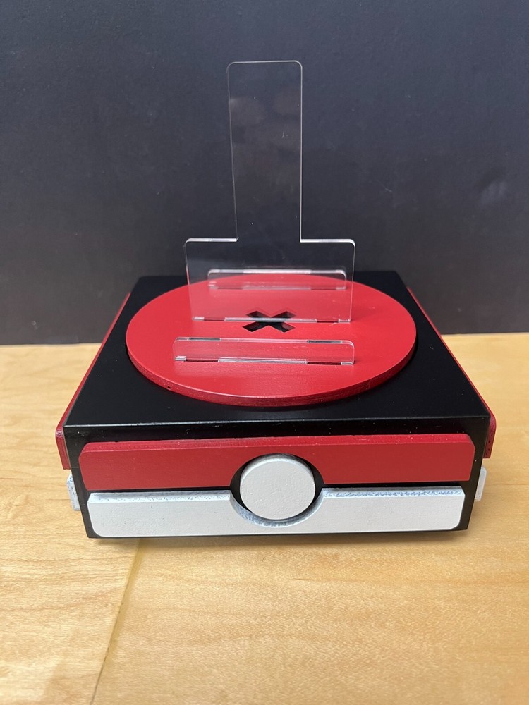 Red/White Pokeball Themed Display Spinner