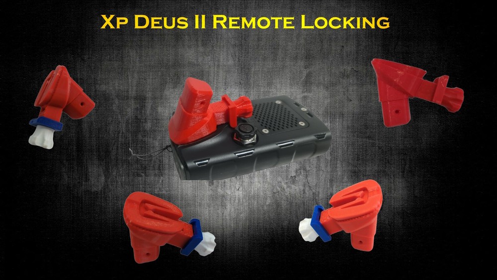 XP Deus II Remote Locking Mechanism Secure Control Lock remote Not Included