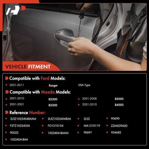 Front Driver or Passenger Side Exterior Door Handle Front Left or Right