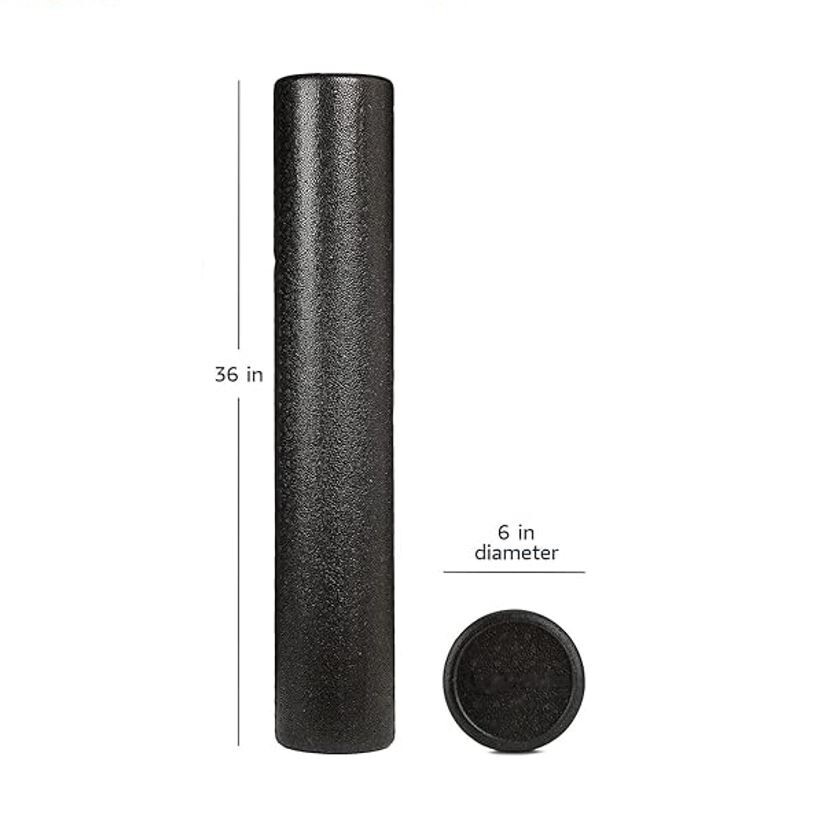 *1-Pack* Fabrication CanDo Black Round EPP Molded Foam 6" x 36" Roller 30-2280