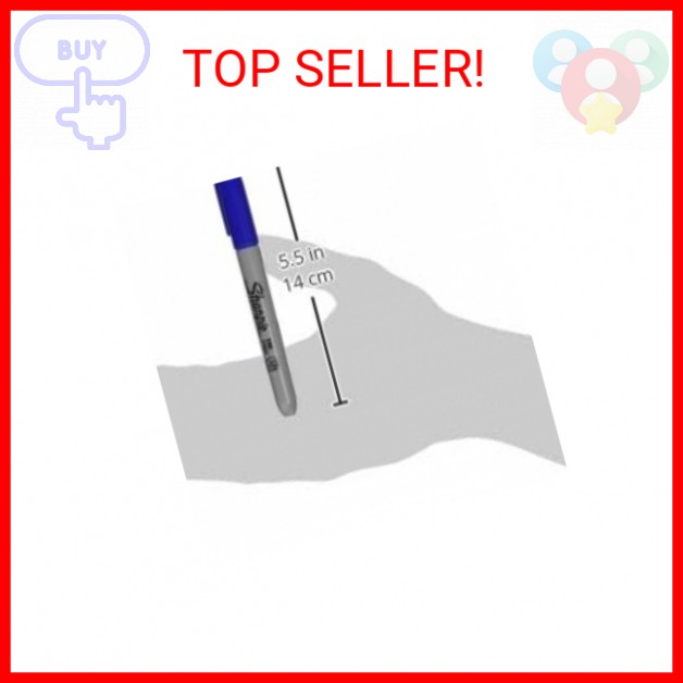 Sharpie Fine Point Permanent Blue Ink Marker (30063)