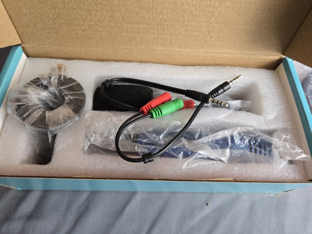 3.5MM Condenser Microphone - blue