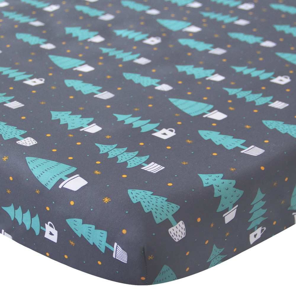 Pack N Play Sheets Fitted Portable Playard Mini Crib Sheets Multicolor 39"x27"