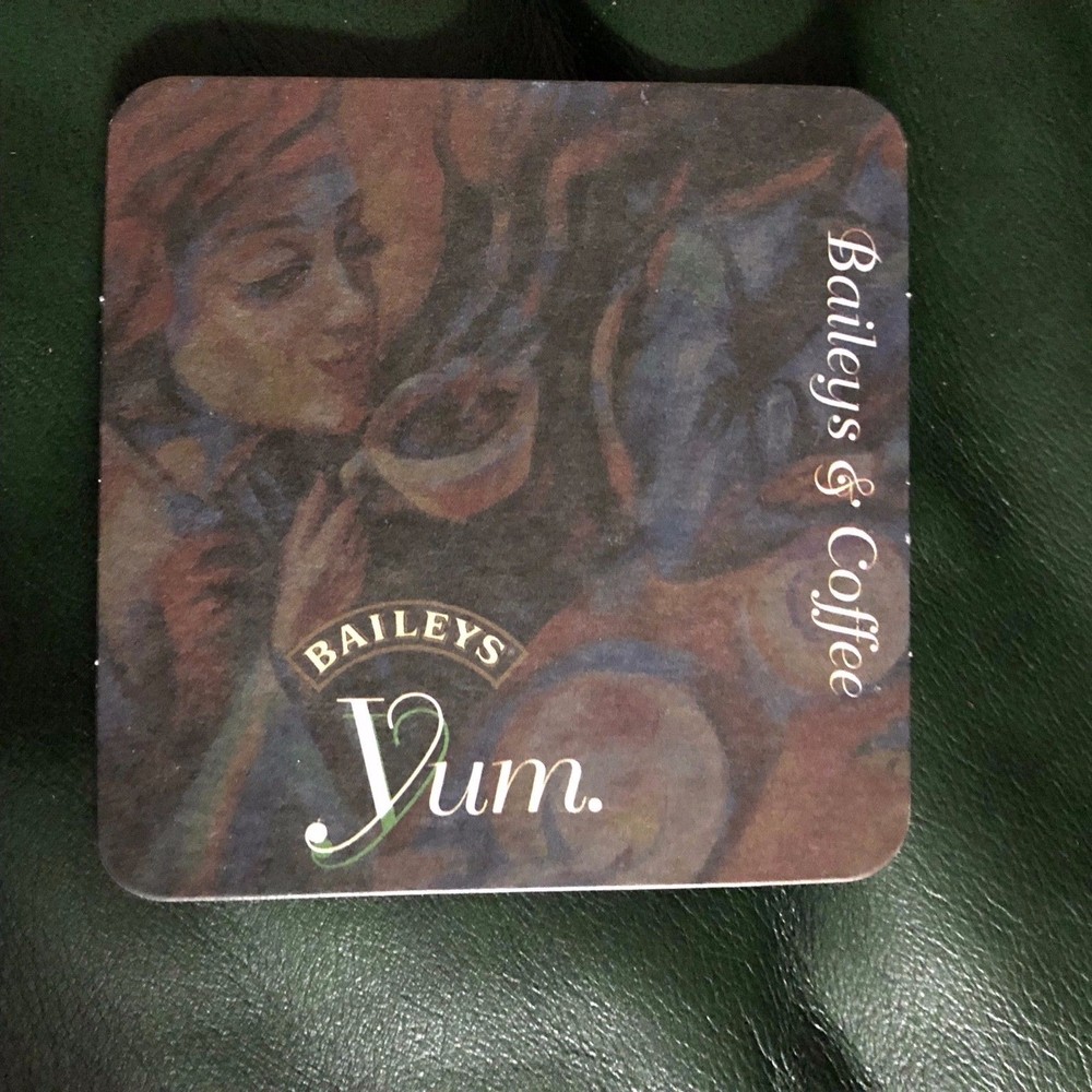 BEER COASTERS  LOT 1 BAILEYS OVERSIZED