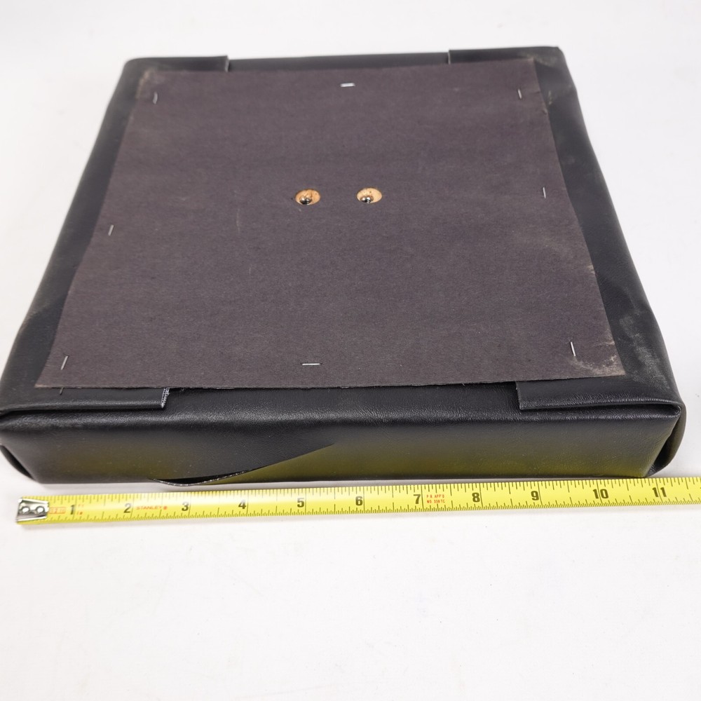 Snap On Work Stool Square Padded Seat Has Rip in Side 11 x11 approx