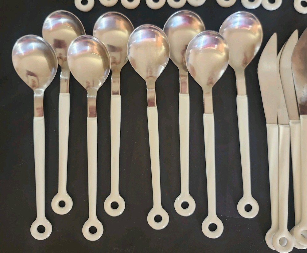 Vintage MONO Ring Flatware 46 PCS Made In Germany