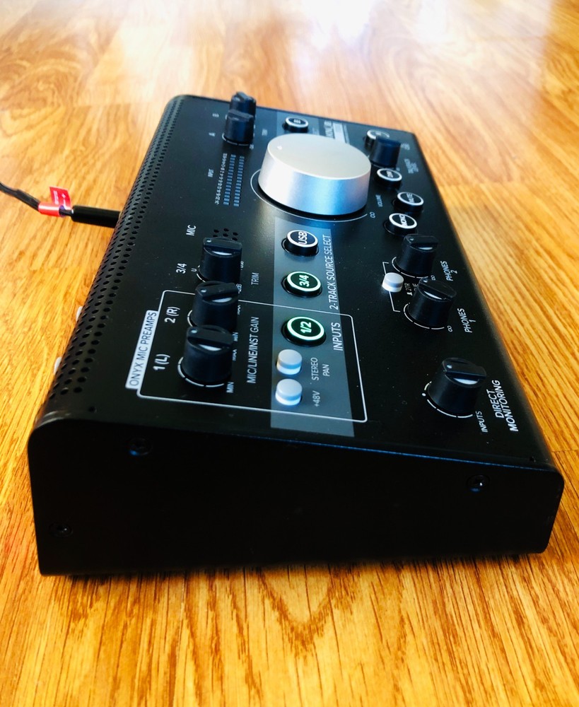 Mackie Big Knob Studio 4x3 Studio Monitor Controller Interface Fully Works