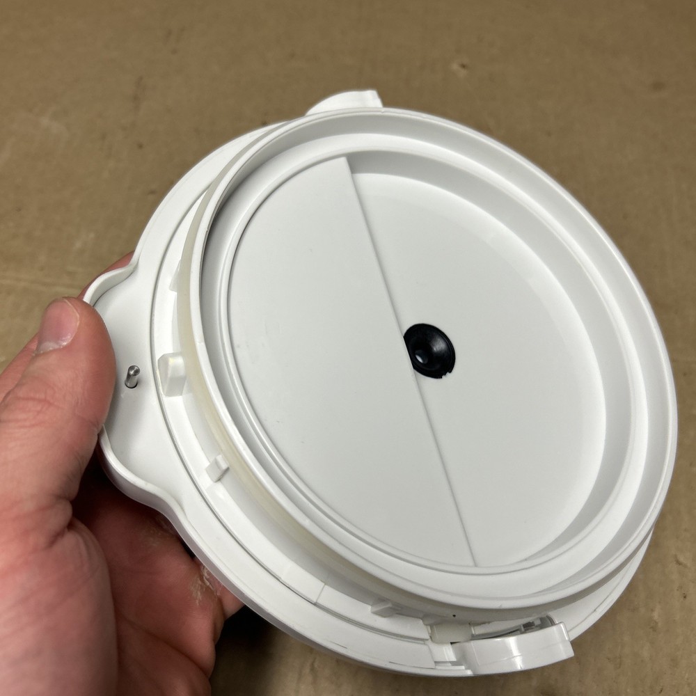 Ninja Food Processor Bowl Lid Replacement Part – White with Lock & Release