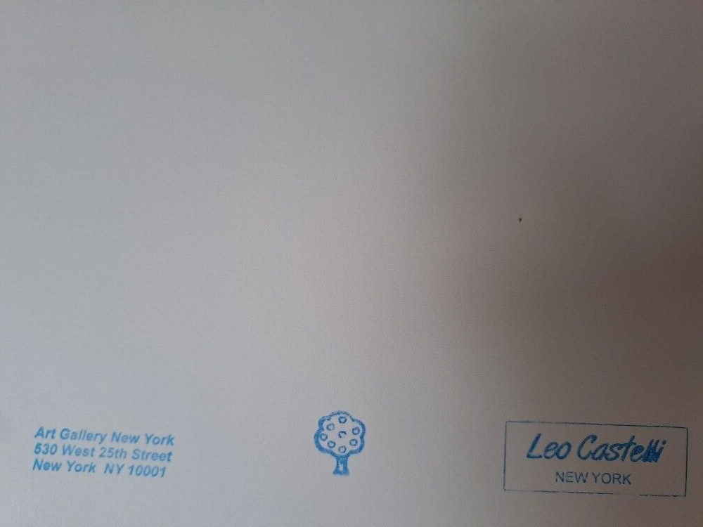 Andy Warhol Signed Lithograph - John Lennon - Certificate Leo Castelli