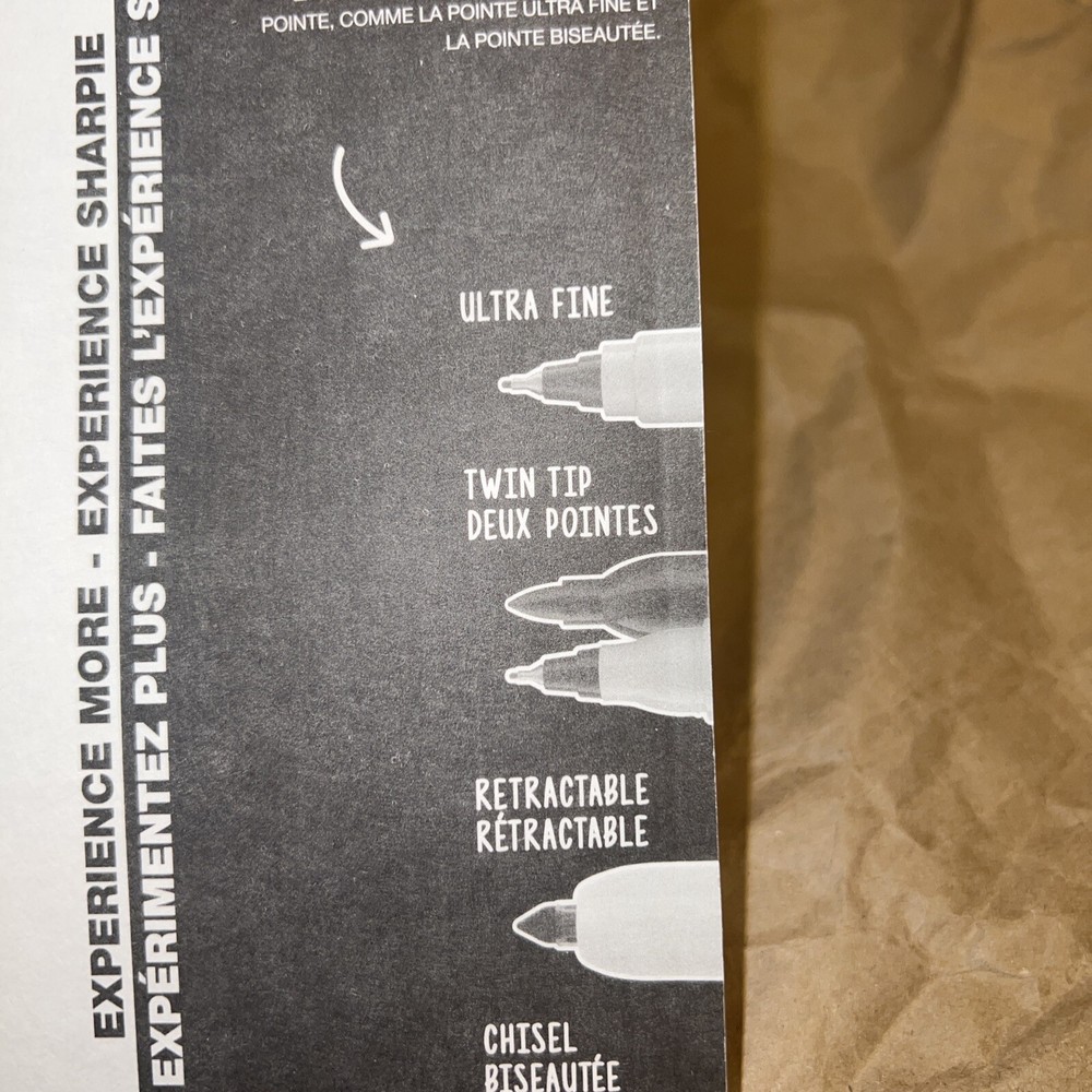 BN Sealed Sharpie Permanent Markers, Fine Point / 8 Ct - Pack, Assorted Colors