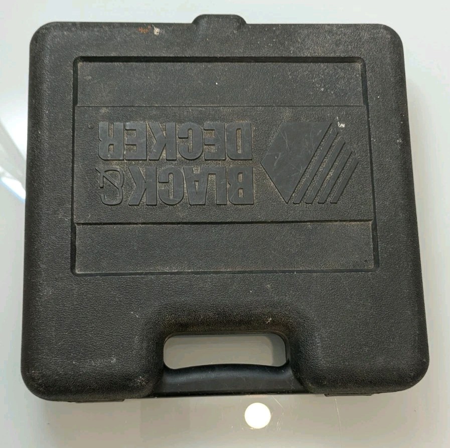 Black and Decker DR220 Corded 3/8" Variable Speed Drill with Case (No Bits)