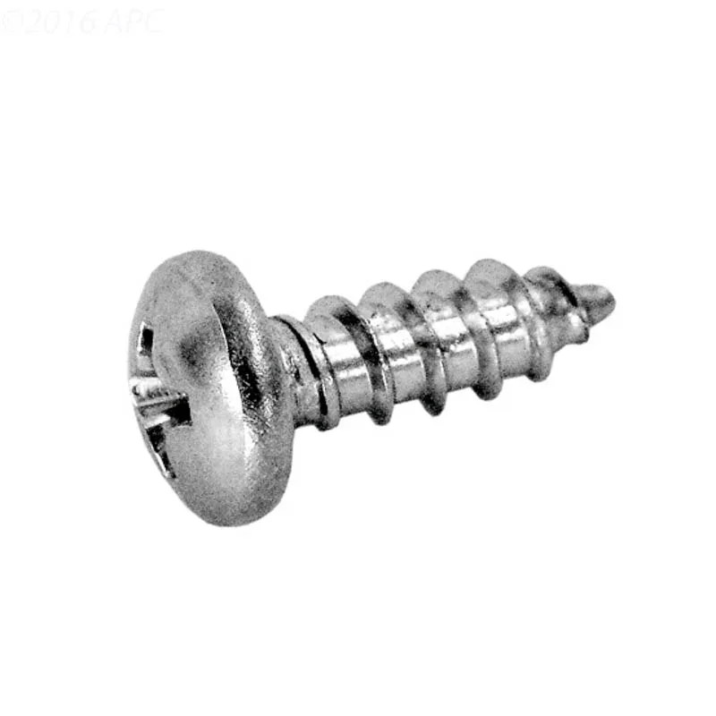 Screw, #8 x 1/2", s/s