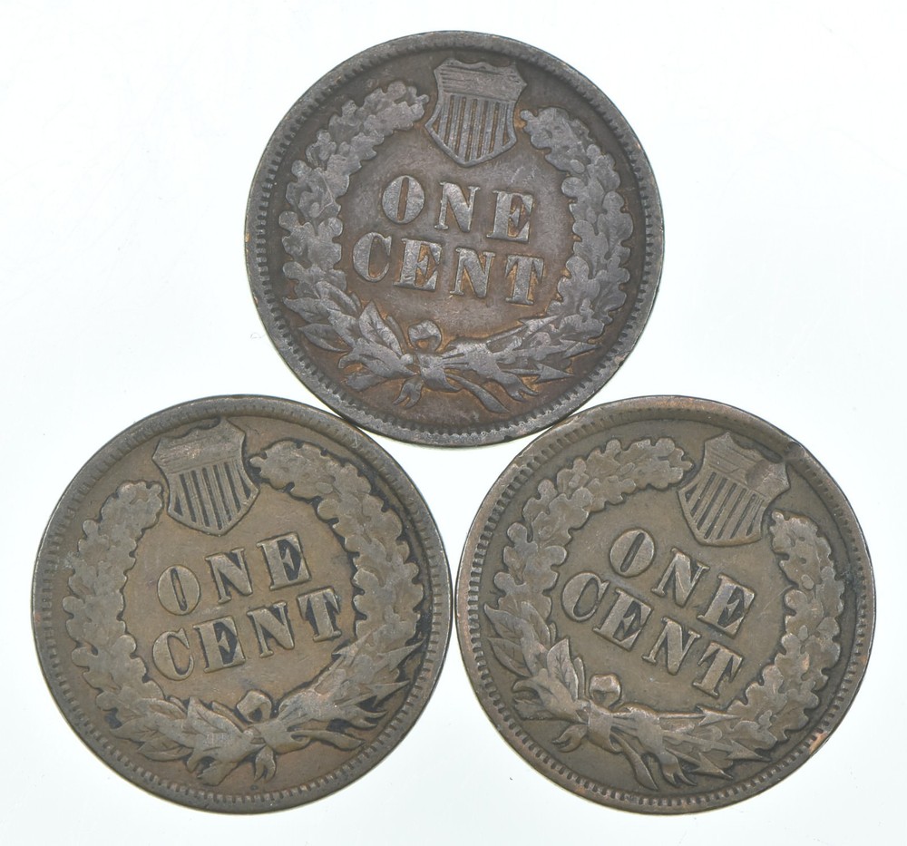 1902 Indian Head Cent AC Average Circ