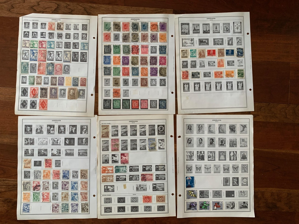 Yugoslavia -Large Collection Lot - Used - Mint Hinged