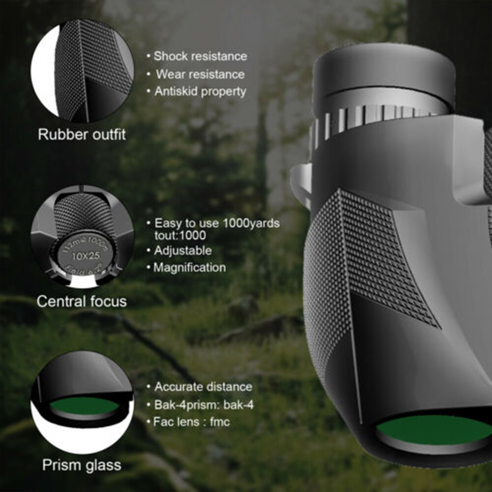 Binoculars – Ideal for Bird Watching/Hiking, Clear Vision & Lightweight