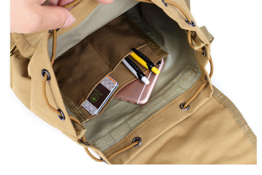 Tactical Backpack Military MOLLE Daypack Gear Assault Pack School Camping Bag