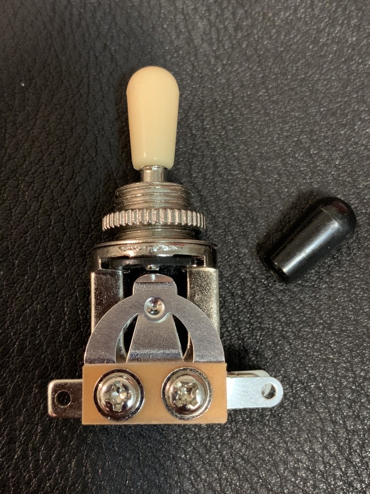 PRS SE 3Way Toggle Switch, Straight, for PRS SE Black & Cream tips !