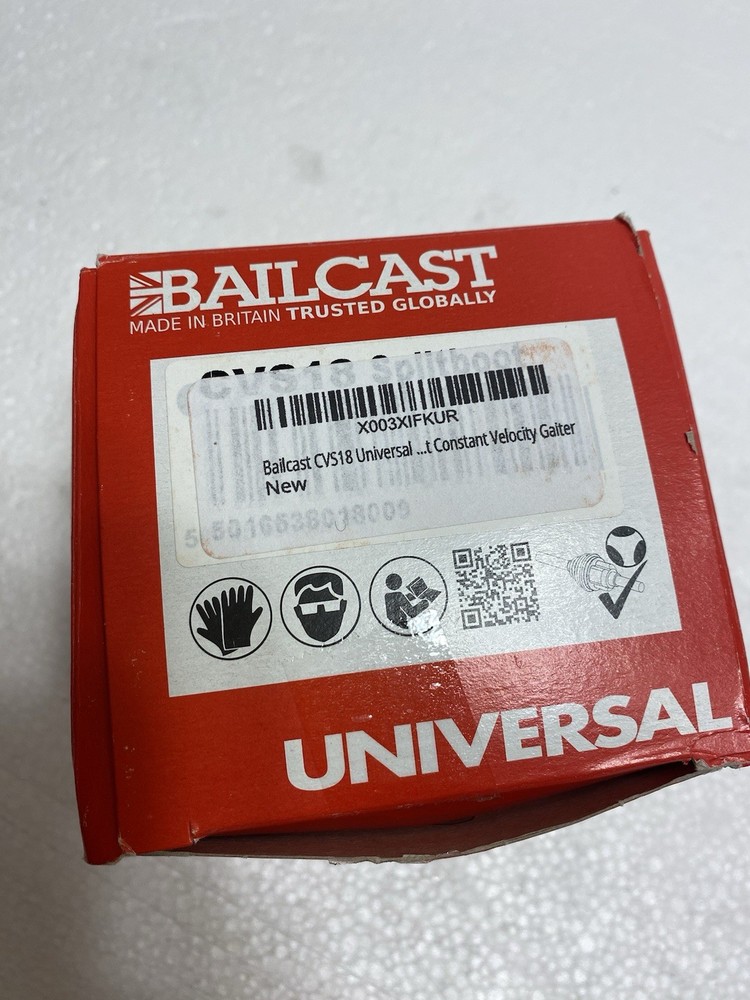 Universal Split Constant Velocity Joint Gaiter Boot Replacement Kit, Black