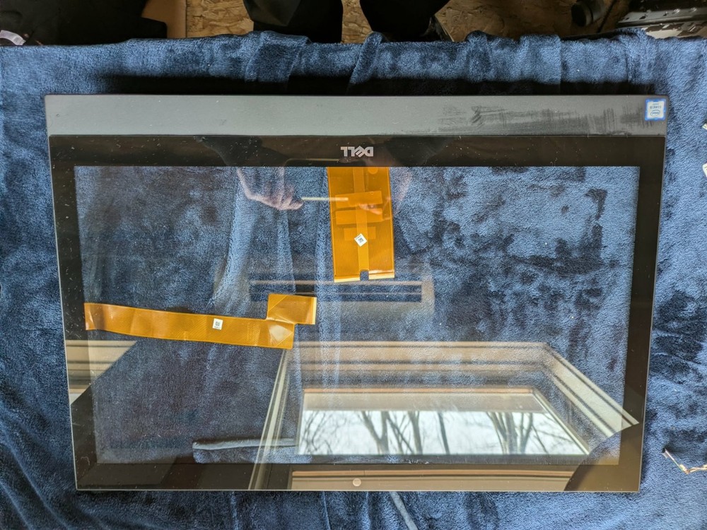 Dell Optiplex AIO 7440 Front Trim Frame Bezel Touchscreen OEM - R8THD GRADE A