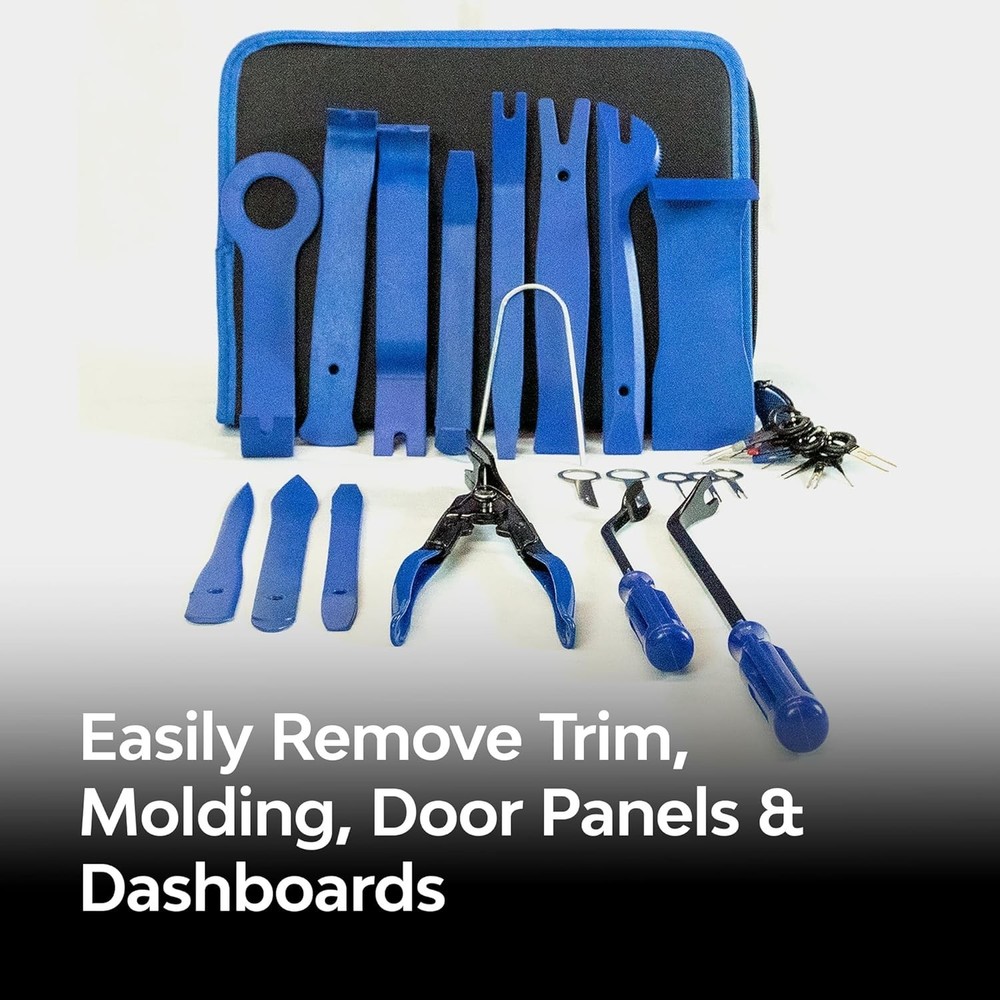 Kit – Easily Remove Interior & Exterior Trims, Moldings, Door Panels, & Dashb...