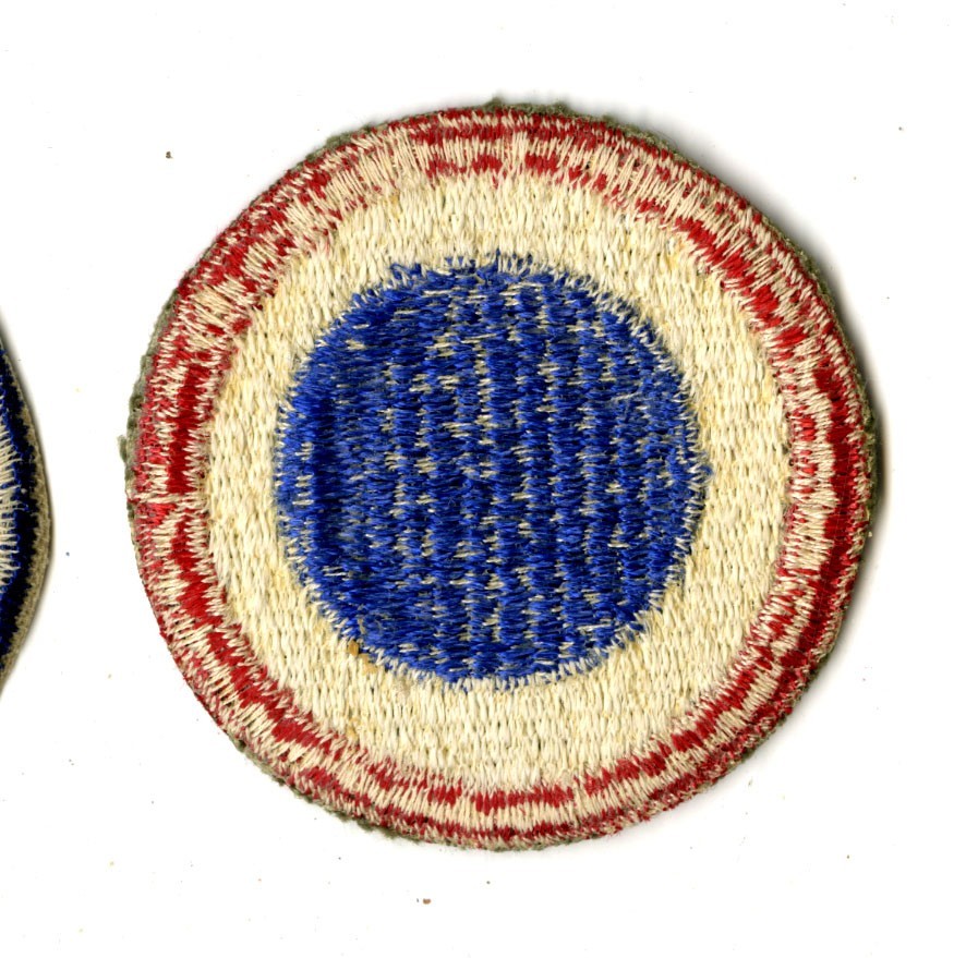 Replacement Depots White Back Patch WWII Vintage