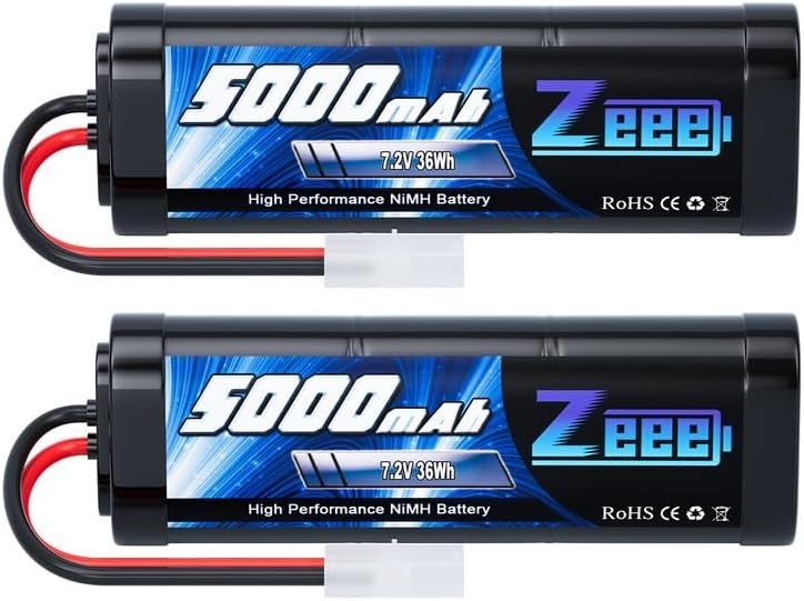 High Power Rechargeable 7.2V Battery for RC Vehicles