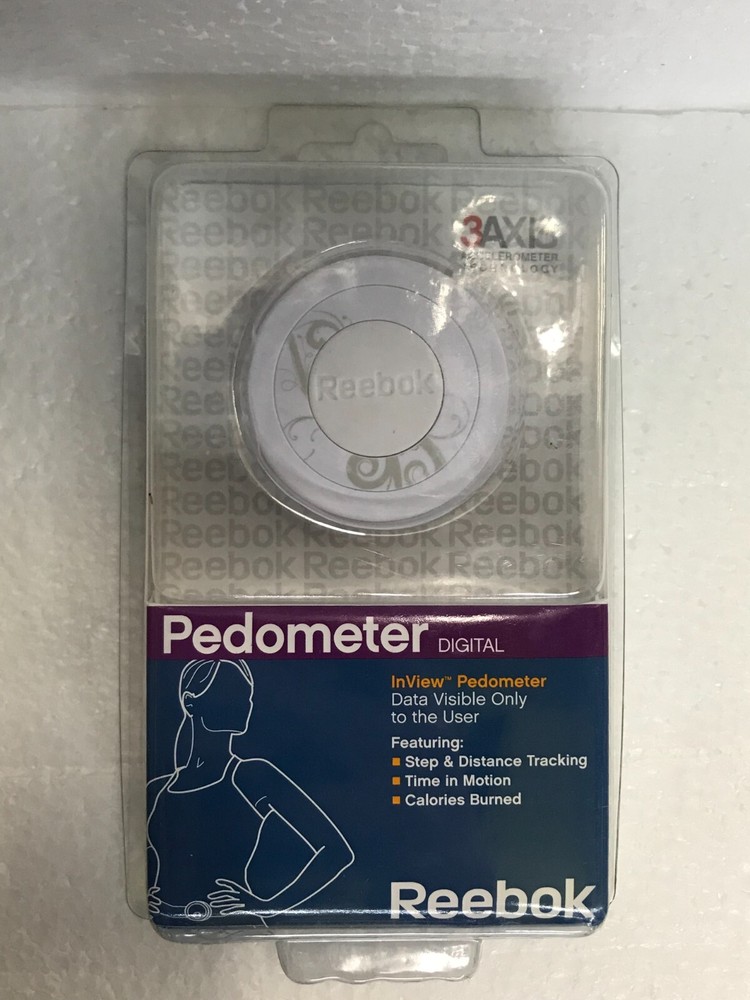 Reebok Digital InView Pedometer White